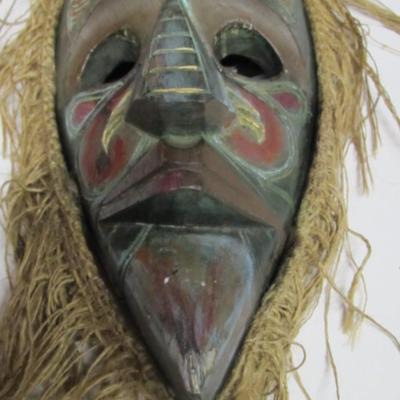 Carved African Mask Hand Made