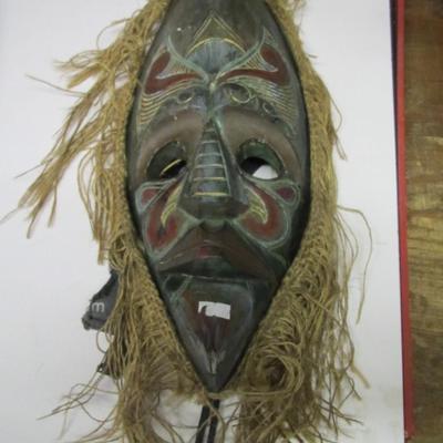 Carved African Mask Hand Made