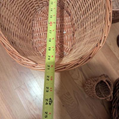 Assortment Of Baskets Various Sizes