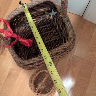 Assortment Of Baskets Various Sizes