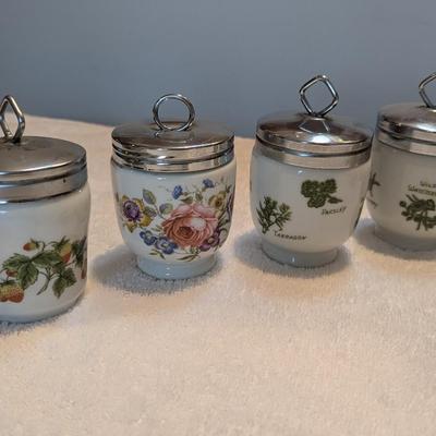 Premier Egg Coddlers Royal Worcester Taste Setter East Japan Royal Worcester (See all pictures)