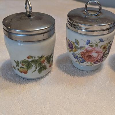 Premier Egg Coddlers Royal Worcester Taste Setter East Japan Royal Worcester (See all pictures)