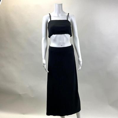 282 New WHIMSY + ROW Women's Finn Skirt Black Rib