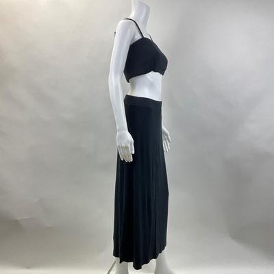 282 New WHIMSY + ROW Women's Finn Skirt Black Rib