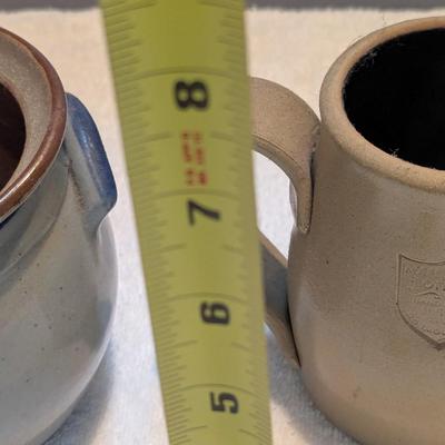 Hand Made Maple City Pottery Jug & Connecticut Bowl #2
