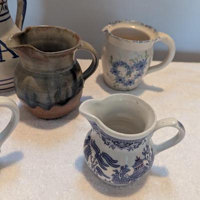 Stoneware Pottery Creamers Churchill Hutschenreuther Selb