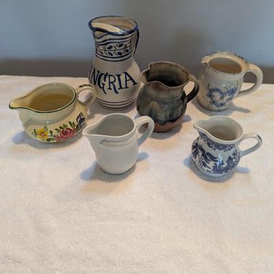Stoneware Pottery Creamers Churchill Hutschenreuther Selb
