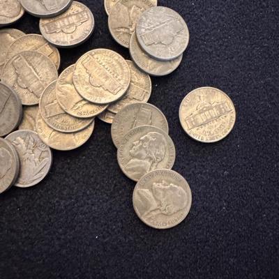 WW2 Nickels ($4.00 Face value)