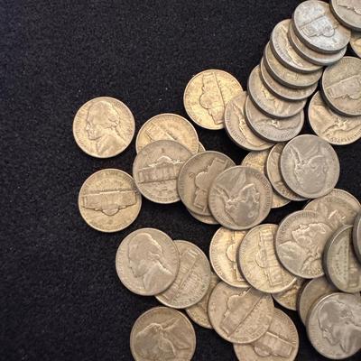 WW2 Nickels ($4.00 Face value)