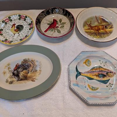Certified International National Wildlife Federation Plate Made In Italy