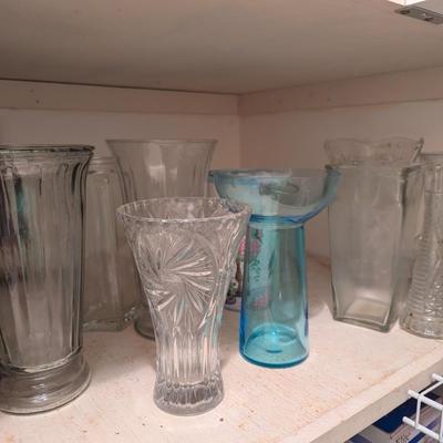 Assortment Of Flower Vases