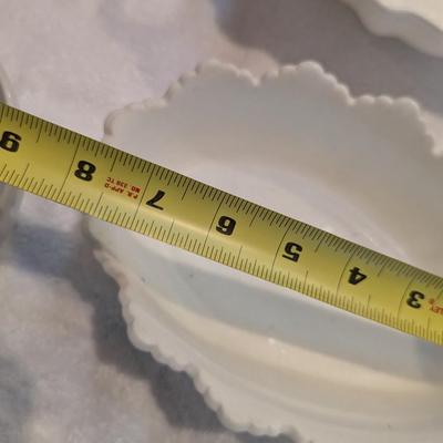 Sheffield Bowls Milk Glass Hobnail Bowls