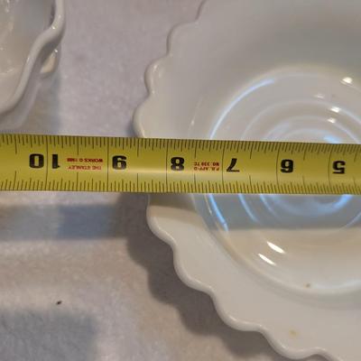 Sheffield Bowls Milk Glass Hobnail Bowls