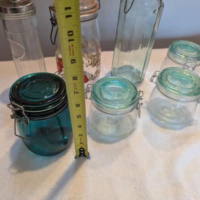 Variety Of Jars & Canisters 1 Mushroom Jar