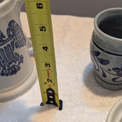 German Wine Grape Cups Pfaltzgraff Yorktowne Crocks