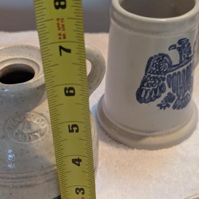 German Wine Grape Cups Pfaltzgraff Yorktowne Crocks