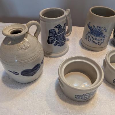 German Wine Grape Cups Pfaltzgraff Yorktowne Crocks