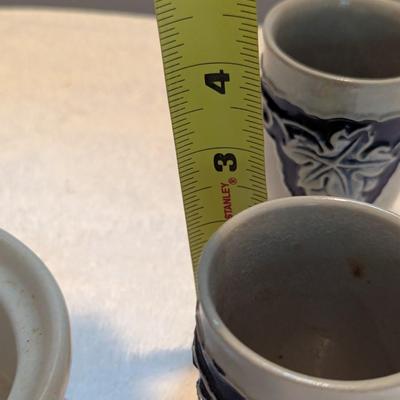 German Wine Grape Cups Pfaltzgraff Yorktowne Crocks