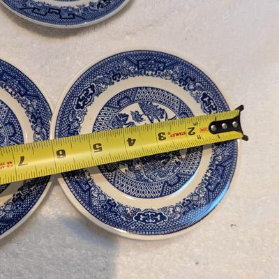 Shenandoah China & Willow Ware Royal China Underglaze Plates