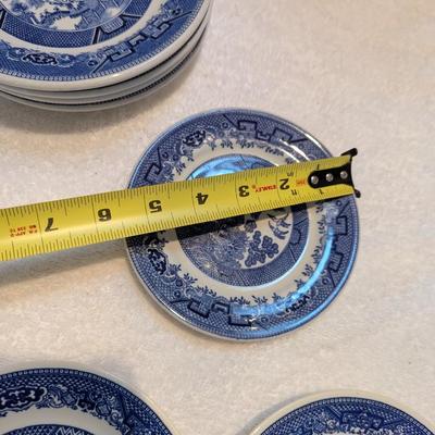Shenandoah China & Willow Ware Royal China Underglaze Plates