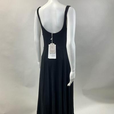 288 New WHIMSY + ROW Black Rib Frankie Dress