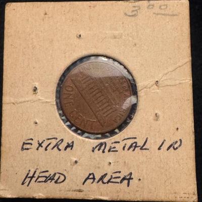 1960-D Penny (Errors)