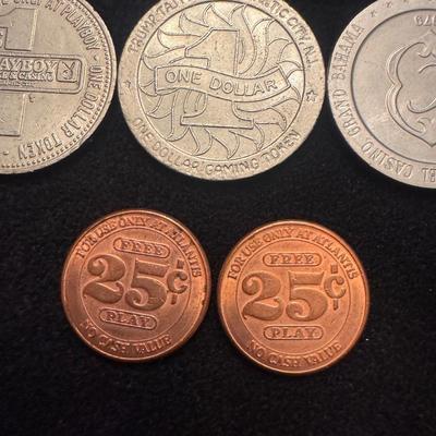 Casino Gaming Tokens ( 7 total )