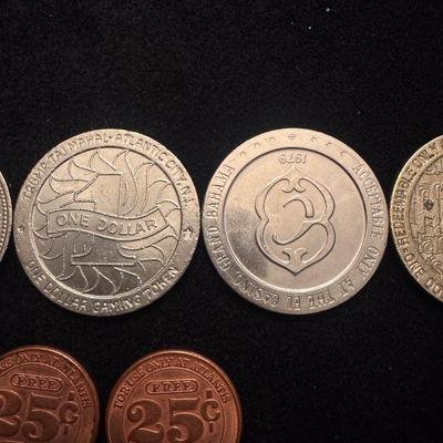 Casino Gaming Tokens ( 7 total )
