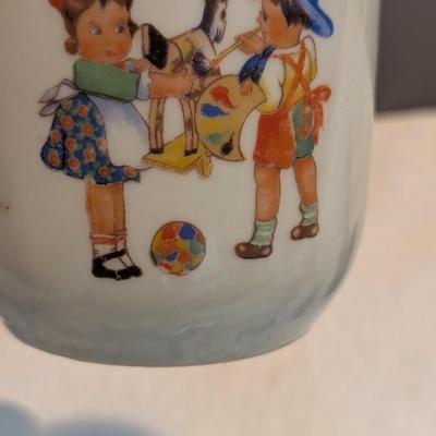 Royal Grafton Homer Laughlin Vintage Blue Onion Shakers Cream & Sugar