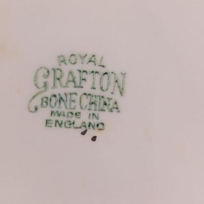 Royal Grafton Homer Laughlin Vintage Blue Onion Shakers Cream & Sugar