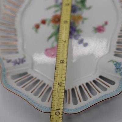 Oval Serving Dish Signed by D. Carter