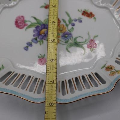 Oval Serving Dish Signed by D. Carter