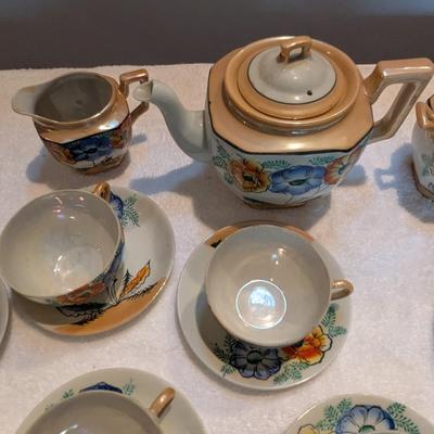 Vintage Hand Painted Japan Tea Set