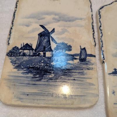 Delft Tile & Wood Cutting Boards