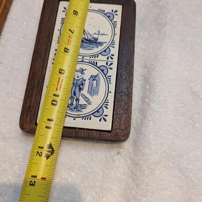 Delft Tile & Wood Cutting Boards