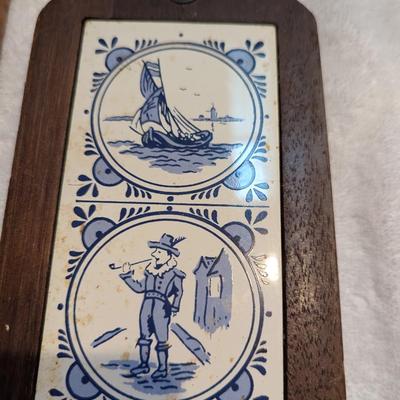 Delft Tile & Wood Cutting Boards