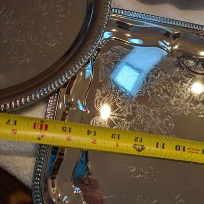 Silver Plated Serving Trays