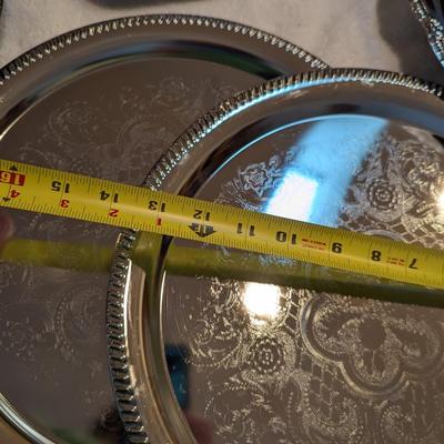 Silver Plated Serving Trays