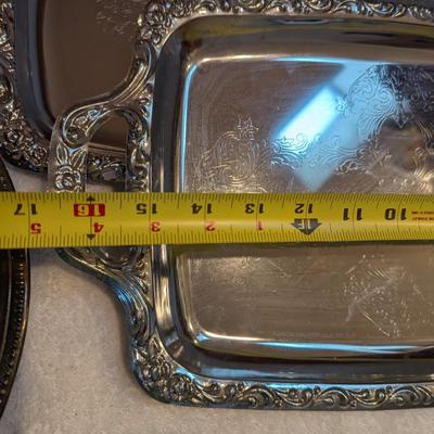 Silver Plated Serving Trays