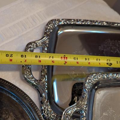 Silver Plated Serving Trays