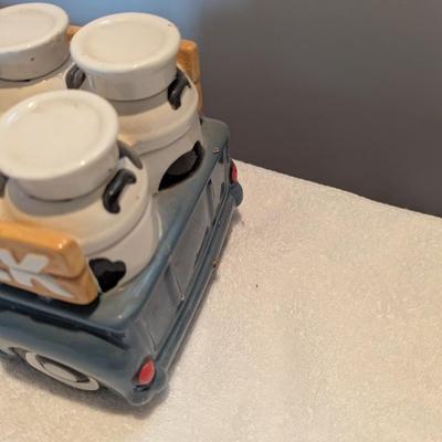 Vintage Milk Truck Cookie Jar