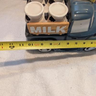 Vintage Milk Truck Cookie Jar