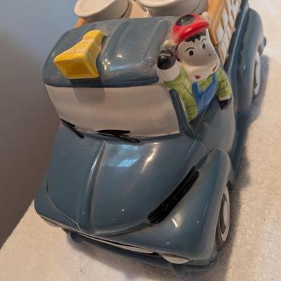 Vintage Milk Truck Cookie Jar