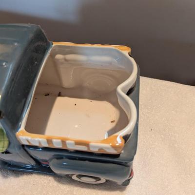 Vintage Milk Truck Cookie Jar