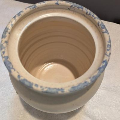 Vintage Handmade Stoneware Pottery Jar