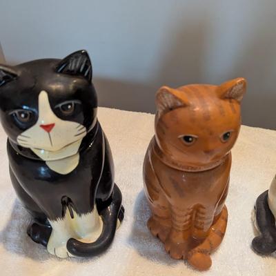 Linda Spivey Country Cats Canister Set of 3