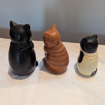 Linda Spivey Country Cats Canister Set of 3