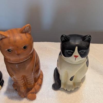 Linda Spivey Country Cats Canister Set of 3