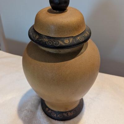 Large Farm Country Rooster Jar