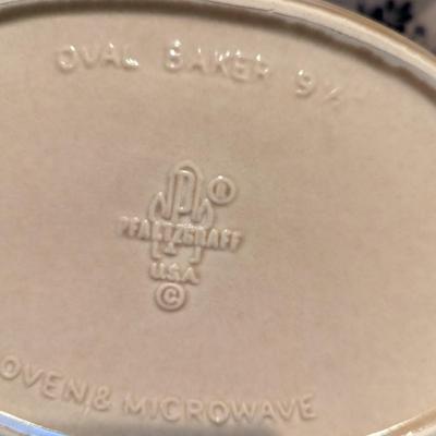 Pfaltzgraff Folk Art Stoneware Serving Pieces